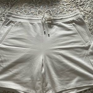 White T by Talbot Pima cotton shorts in XL